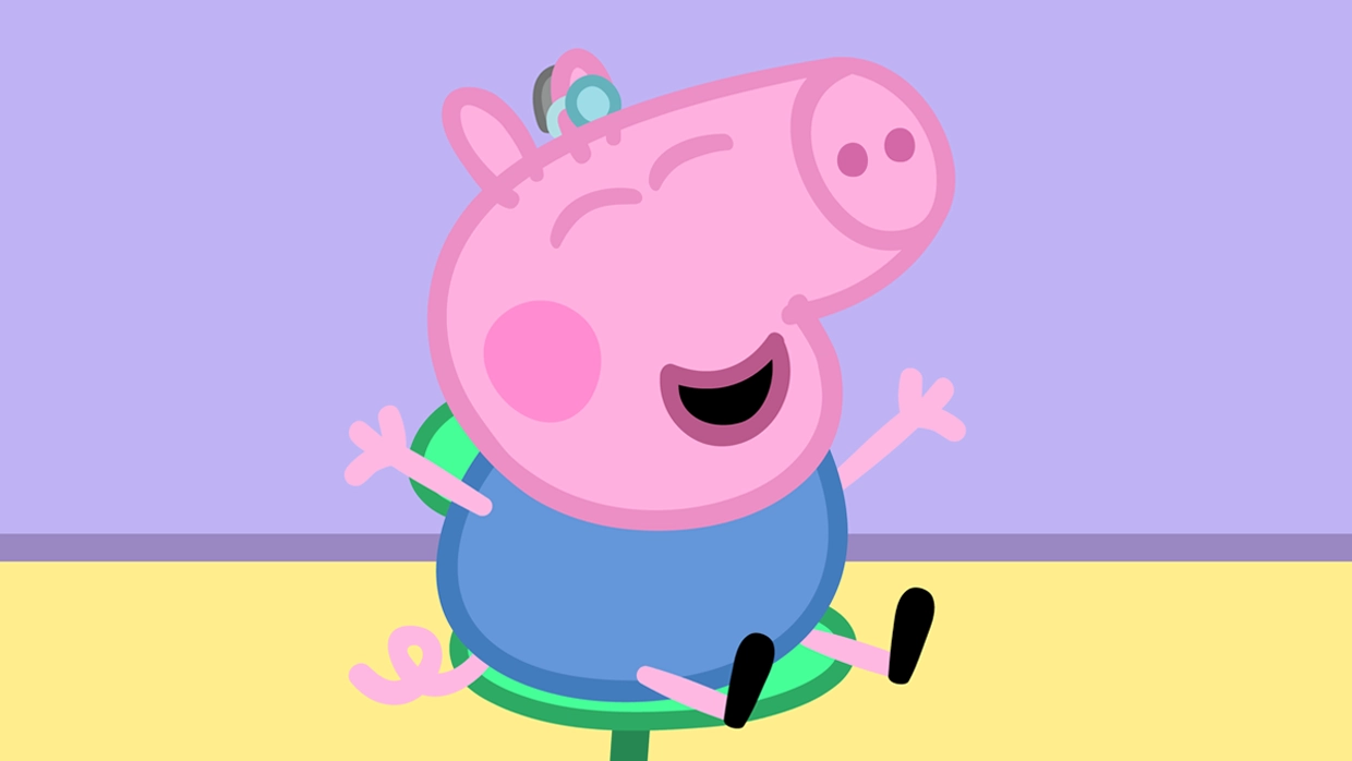 George Pig Got His First Hearing Aid